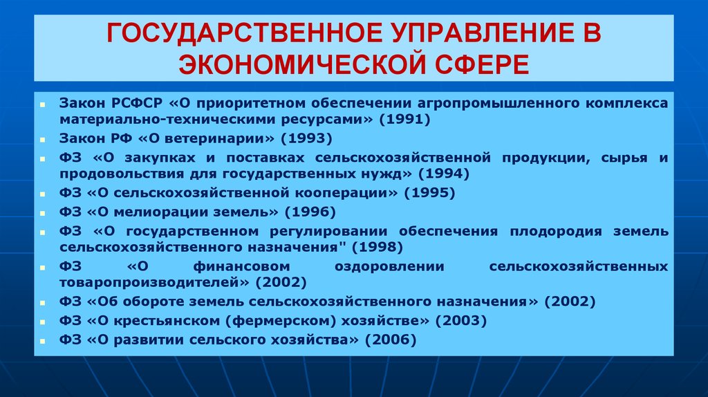 Государственные нужды фз. Государственное управление в сфере агропромышленного комплекса. Законодательство в сфере культуры. Сферы законодательства. Техническое гос управление.