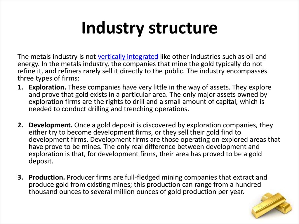 Industry structure