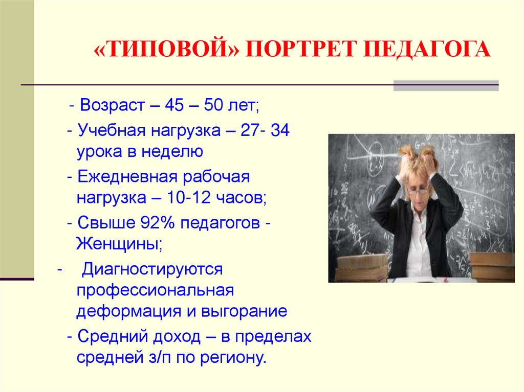 Учитель в женском роде