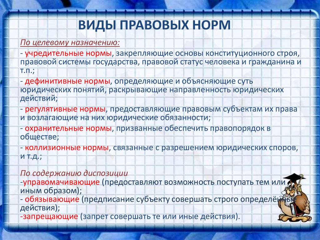 Правовые нормы ответ. Виды правовых норм. Виды правовых норм кратко. Назовите виды правовых норм. Перечислите и охарактеризуйте виды правовых норм..