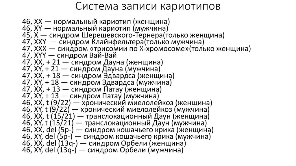 Синдром вольфа хиршхорна презентация