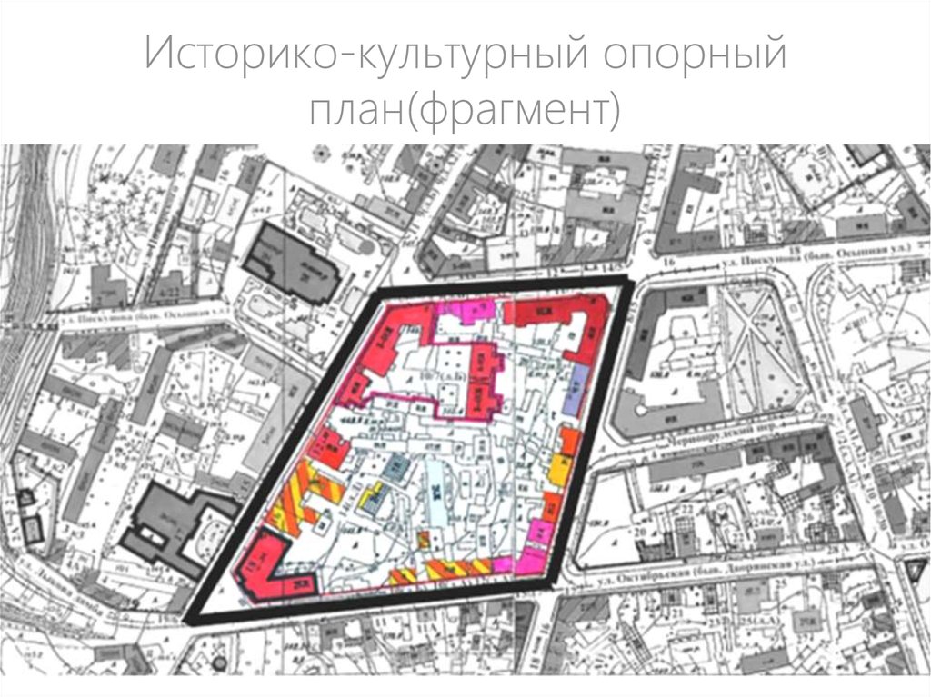 Историко культурный опорный план санкт петербурга