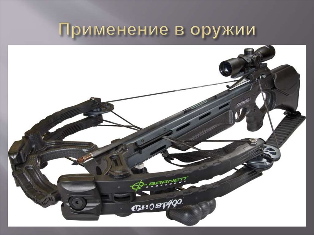 Применение в оружии