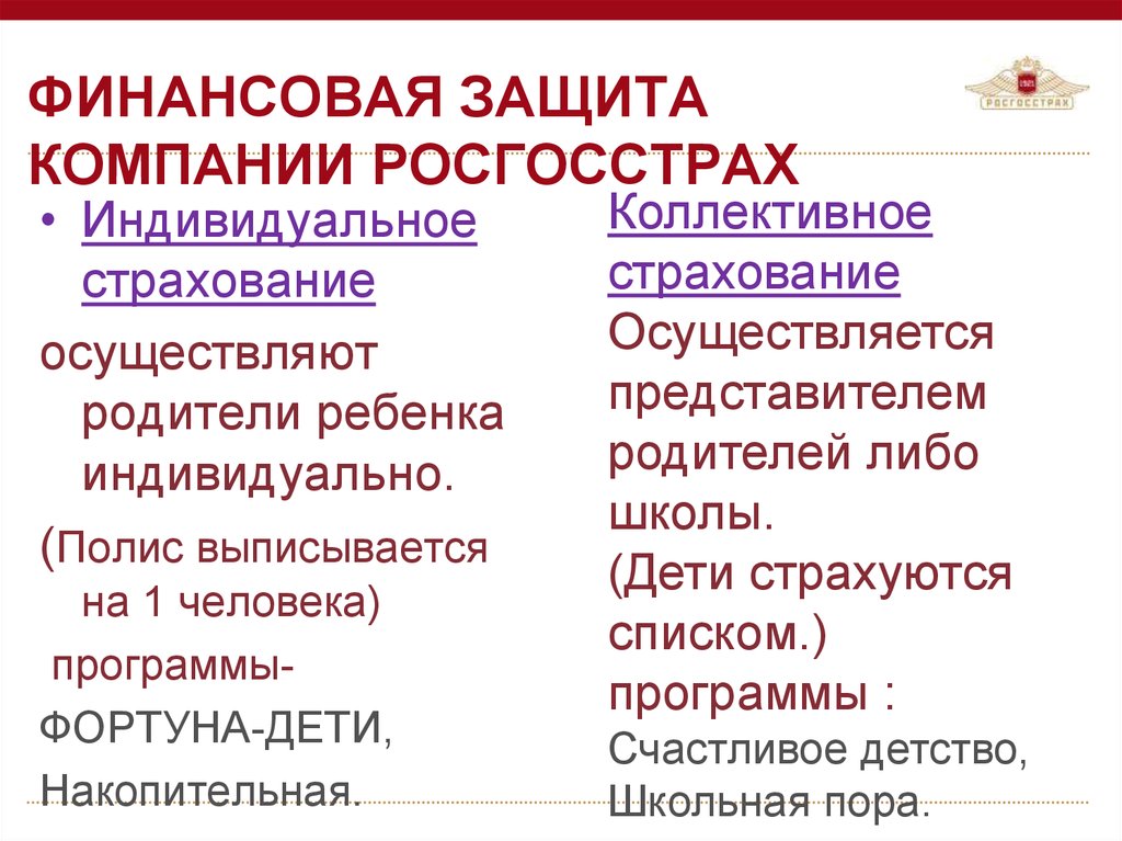 Индивидуальный застрахованный. Индивидуальное и коллективное страхование. Индивидуальная и коллективная страховка различия. Формы страхования индивидуальное и коллективное. Индивидуальное страхование жизни.