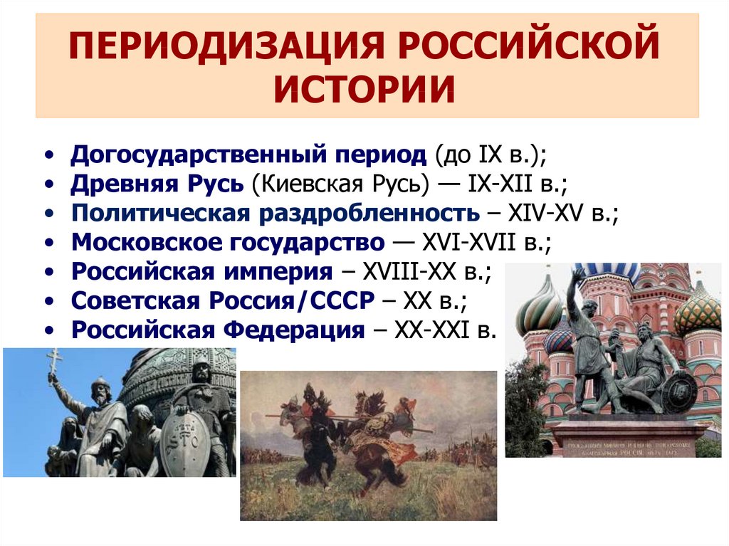 Отечественной истории доклад