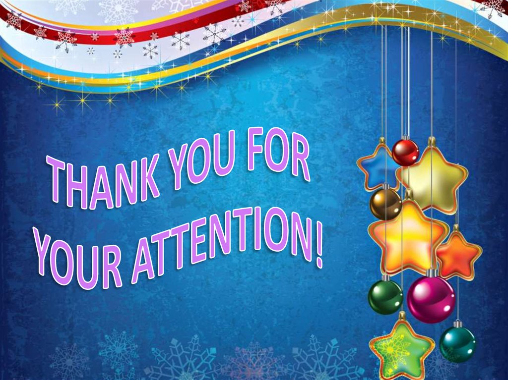THANK YOU FOR YOUR ATTENTION!