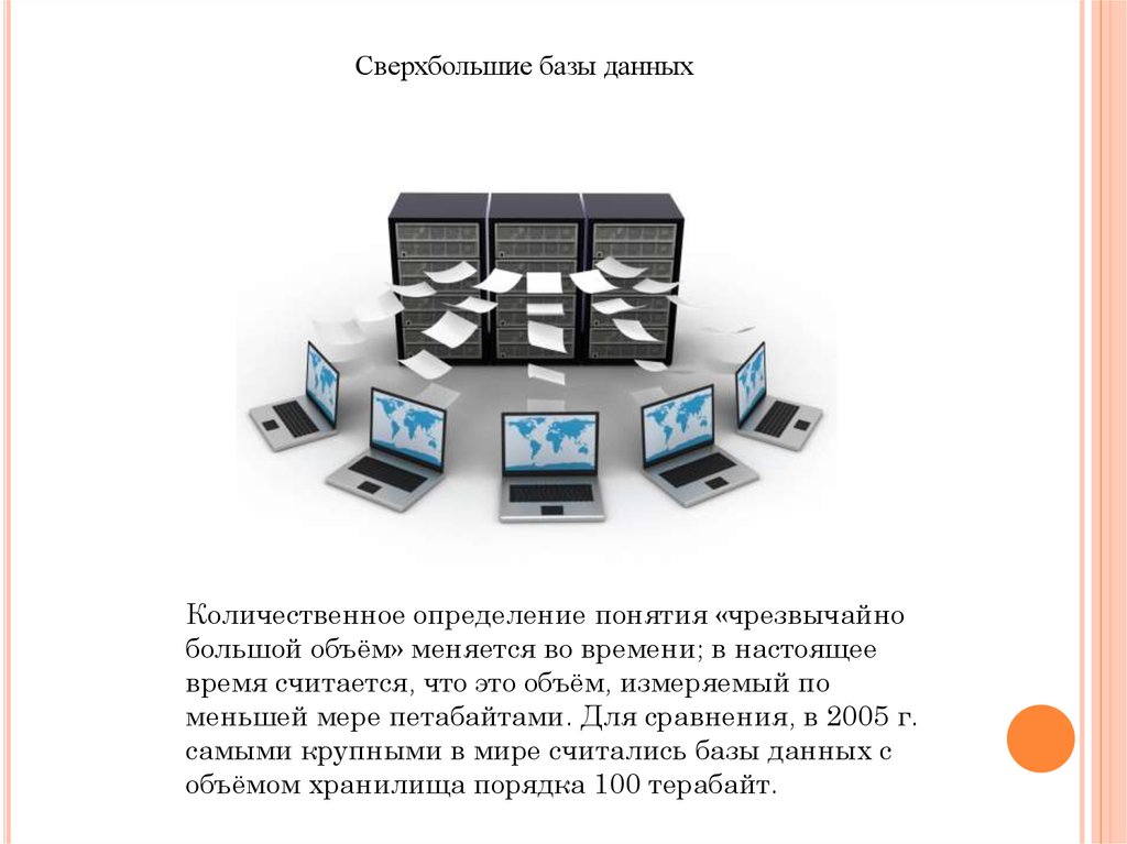 Презентация виды базы данных