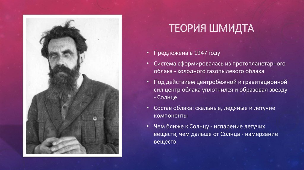 Российский ученый о ю шмидт в четырнадцатилетнем возрасте составил план своей дальнейшей жизни какие