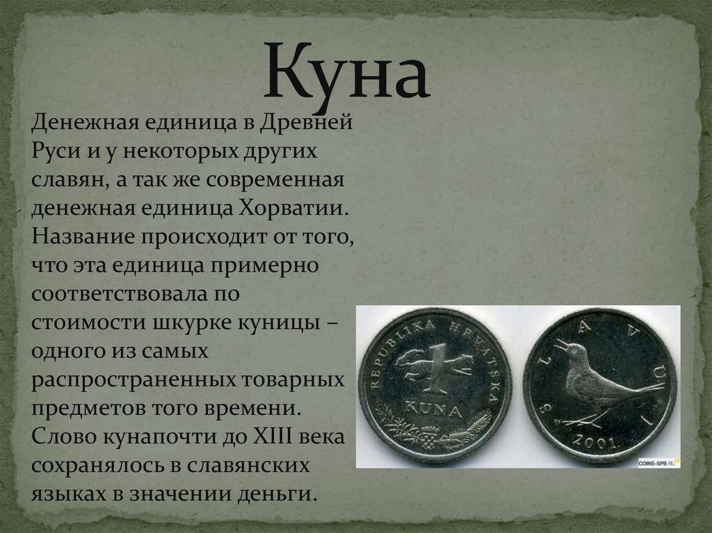 Какая страна появилась раньше. Куна денежная единица. Денежные единицы древней Руси. Старые названия денежных единиц. Старинные названия денег.