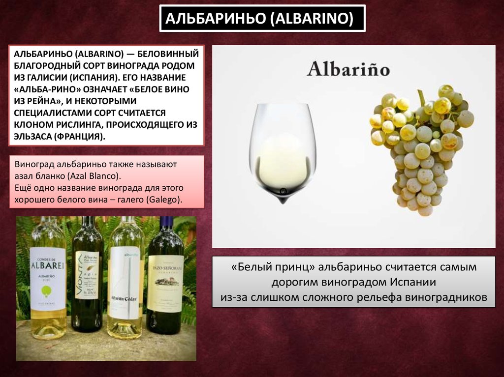 Виноградное вино сканворд. Альбариньо сорт винограда. Вина сорта Альбариньо. Сорта винограда для вина. Белые сорта винограда для вина.