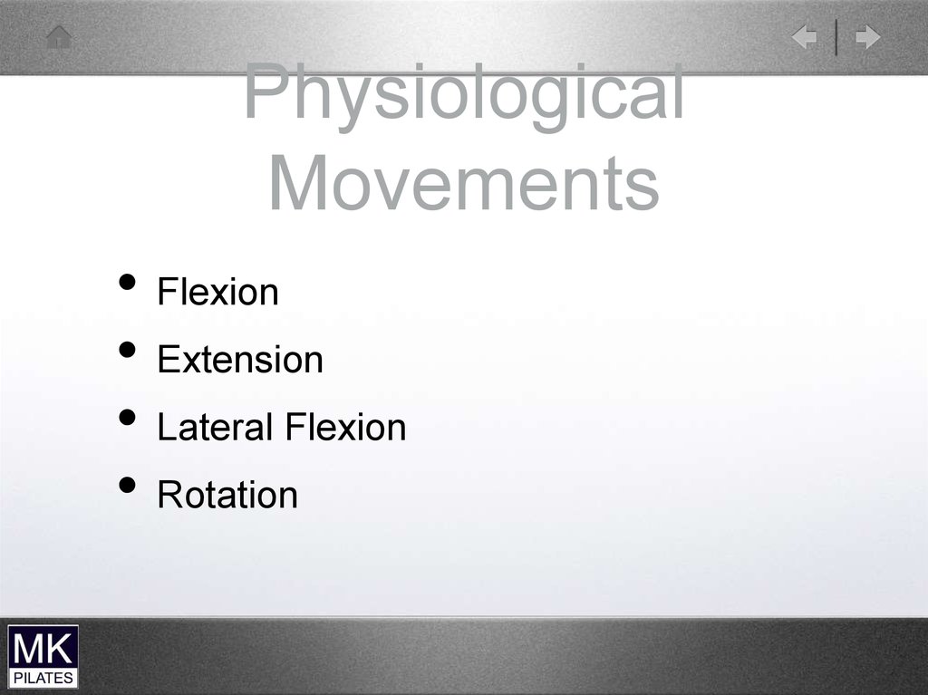 Physiological Movements