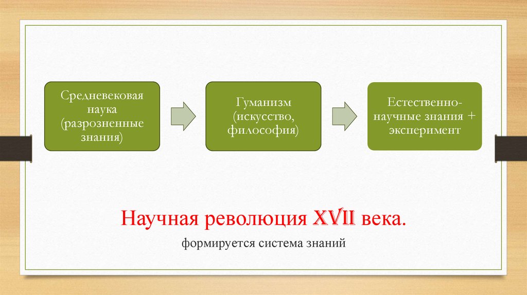 Научная революция в 17 веке презентация