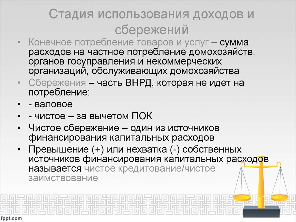 Конечное потребление услуг. Сумма расходов на потребление и сбережений это. Доходы домохозяйств. Сбережения. Сберегаемые части национального дохода. Использование доходов домашних хозяйств принимают форму:.