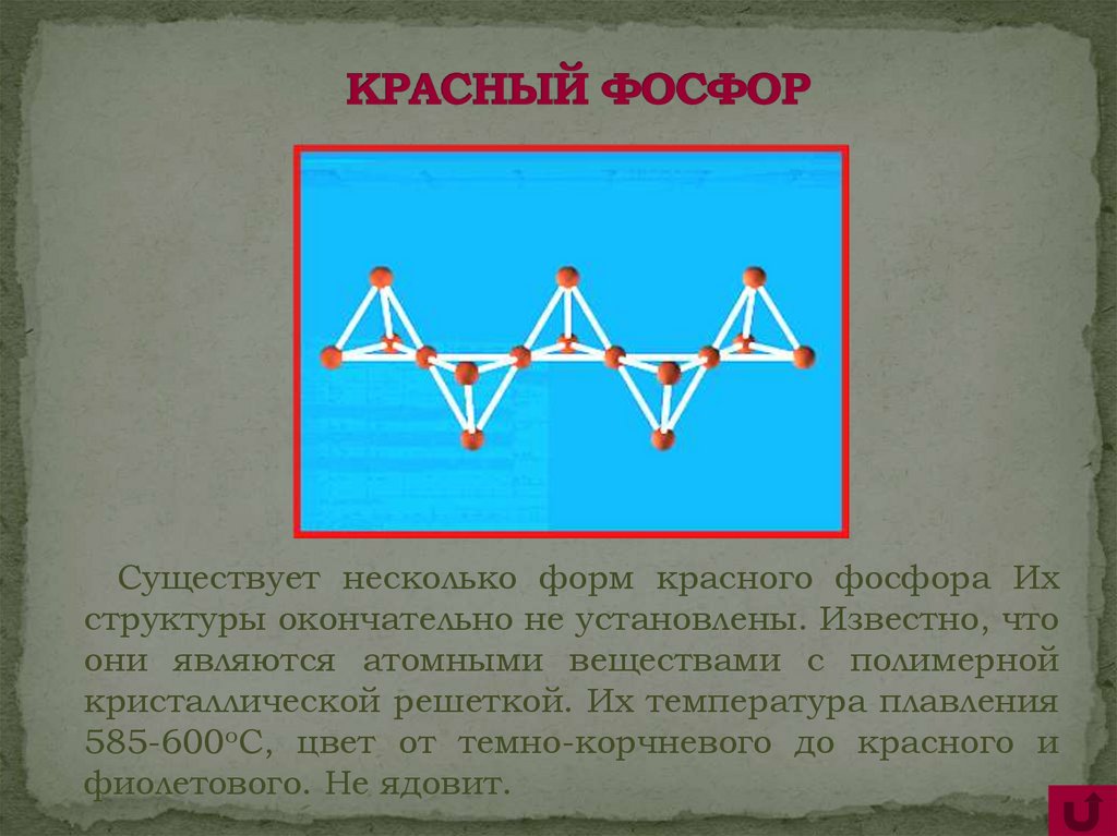 Многий форма. Атомная кристаллическая решетка красный фосфор. Красный фосфор строение. Структура красного фосфора. Кристаллическая решетка красного фосфора.