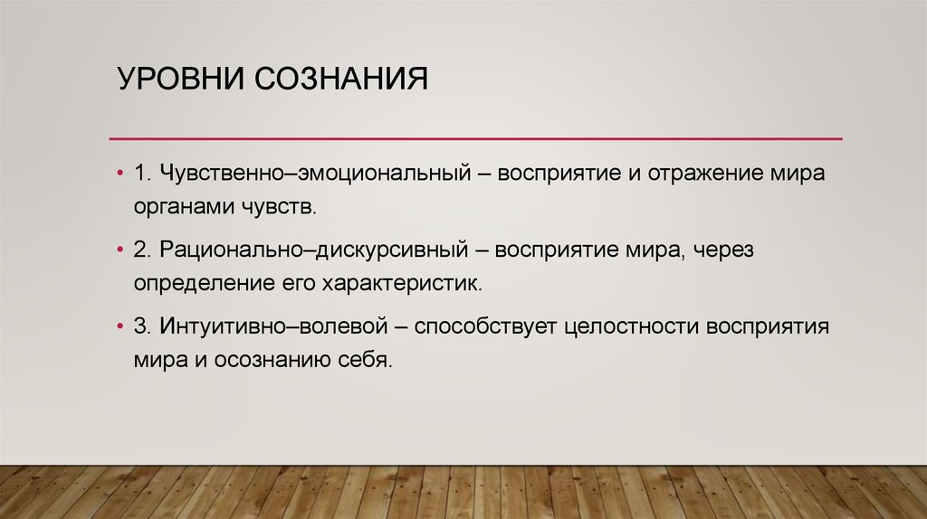 Правила сознания