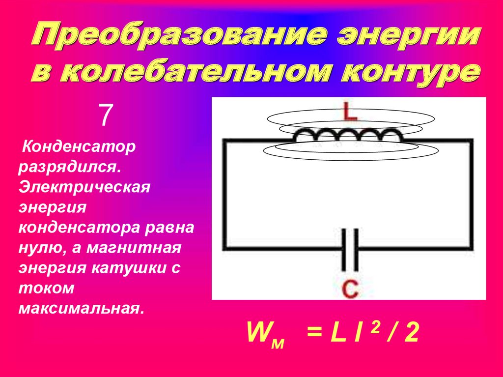 Колебательный контур презентация