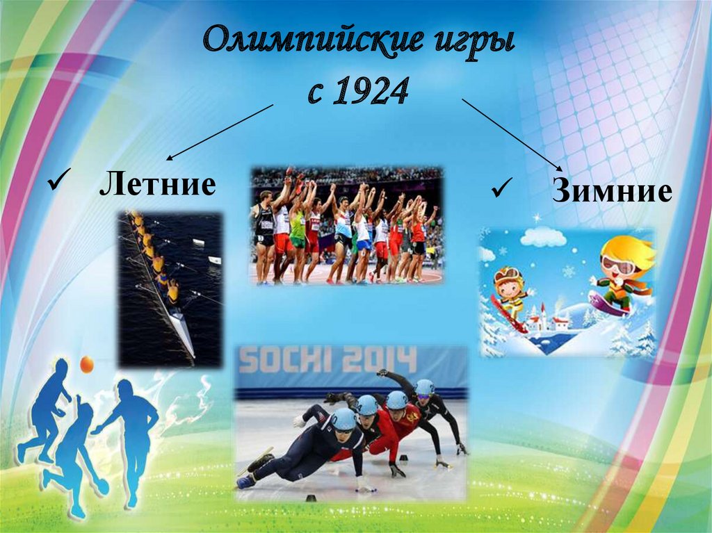 Олимпийские игры с 1924