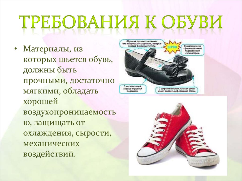 Гигиена обуви