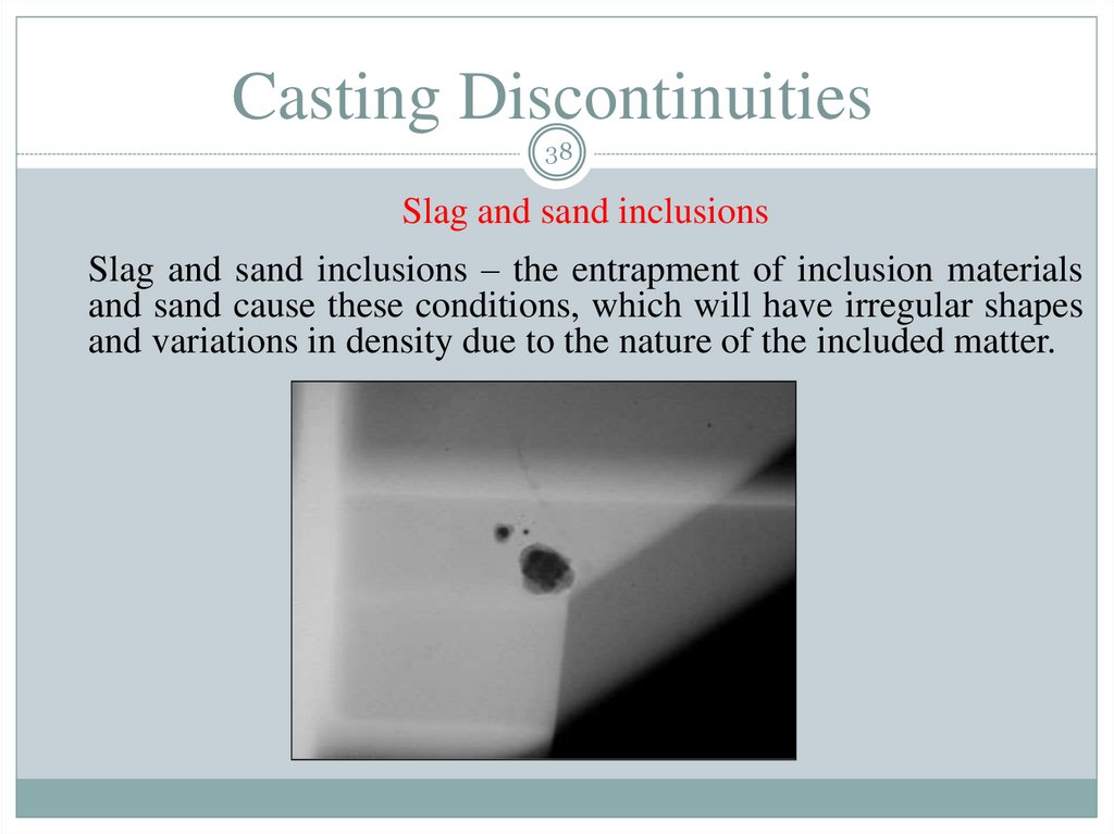 Casting Discontinuities