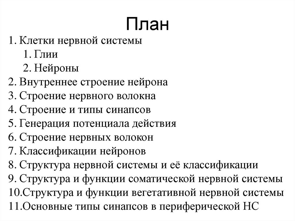 Рассмотрите рисунок 93 и составьте план рассказа о строении нейрона