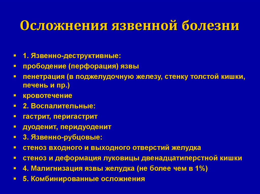 Что может подтвердить пенетрацию язвы по клинической картине верно все кроме одного