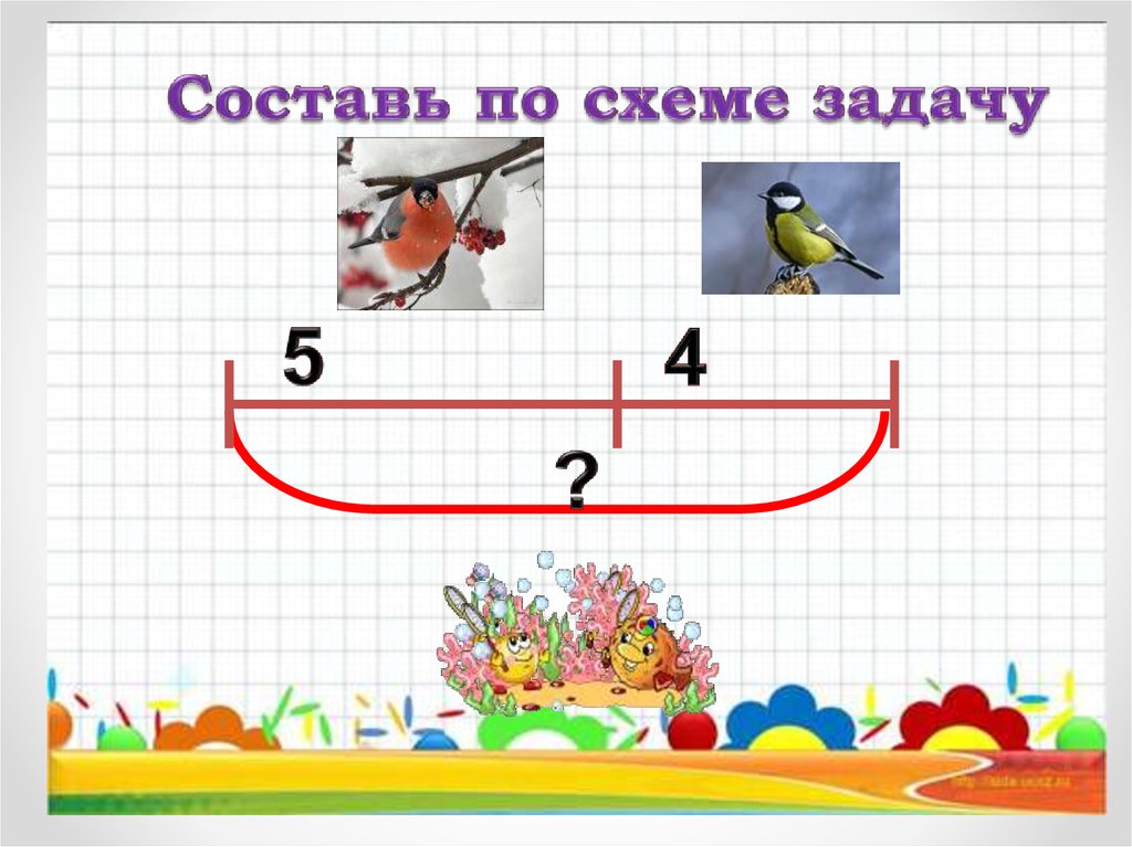 Составь задачи по схематическим рисункам реши эти задачи