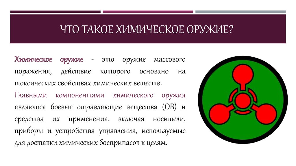 Химическое оружие презентация по обж 10 класс