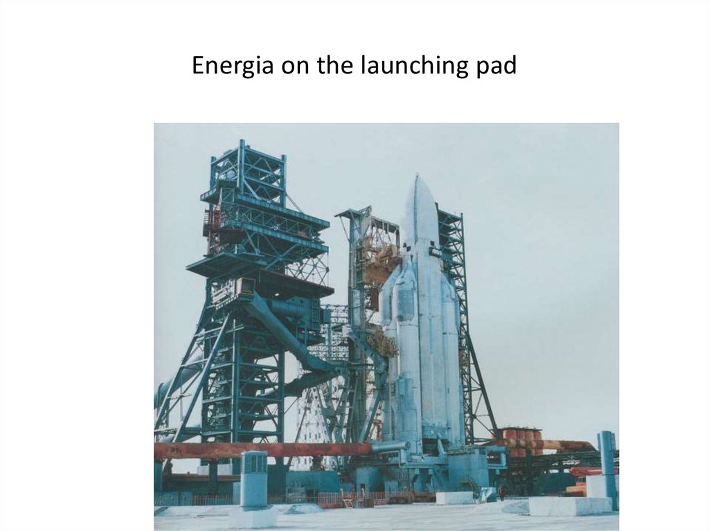 Energia on the launching pad