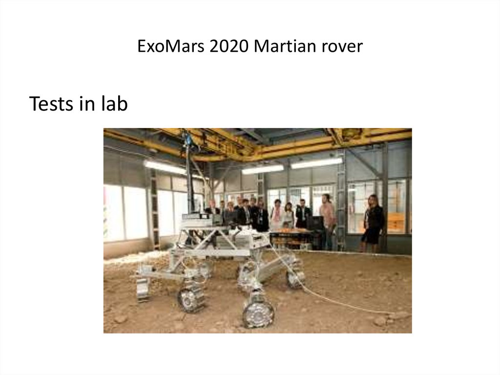 ExoMars 2020 Martian rover