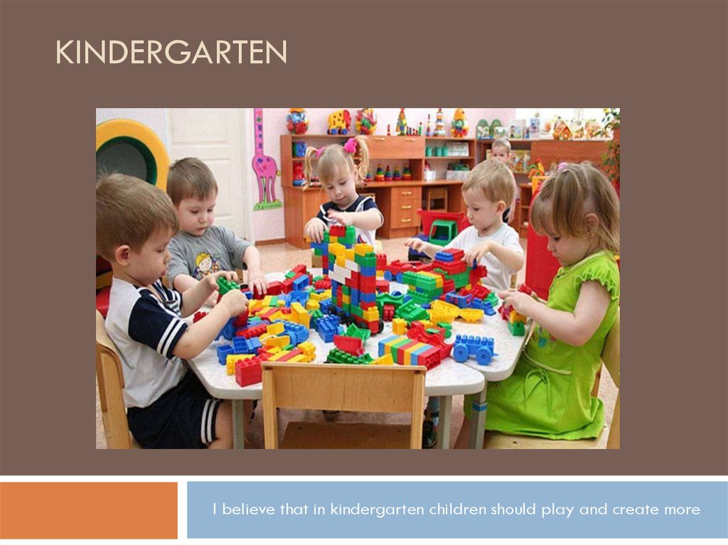 Kindergarten in deutschland презентация