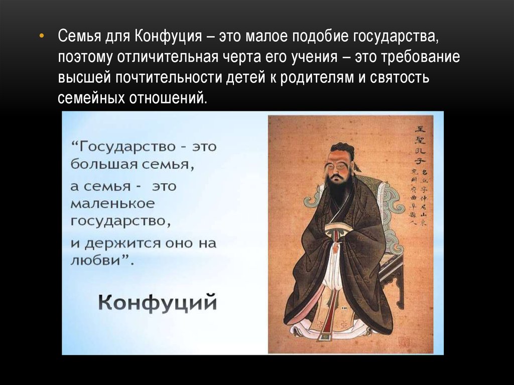 Философия конфуция