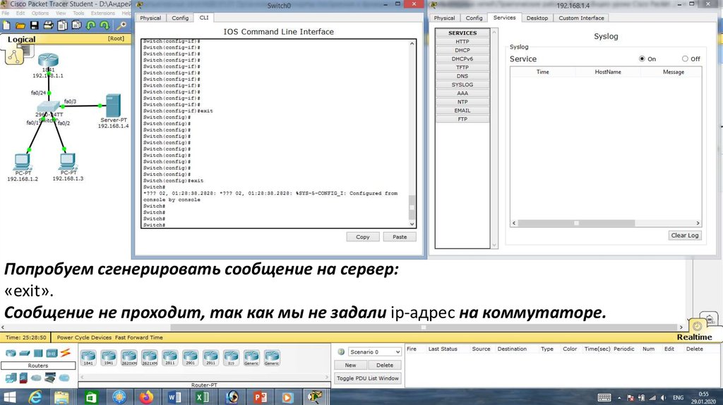 Организация принципы построения и функционирования компьютерных сетей фос