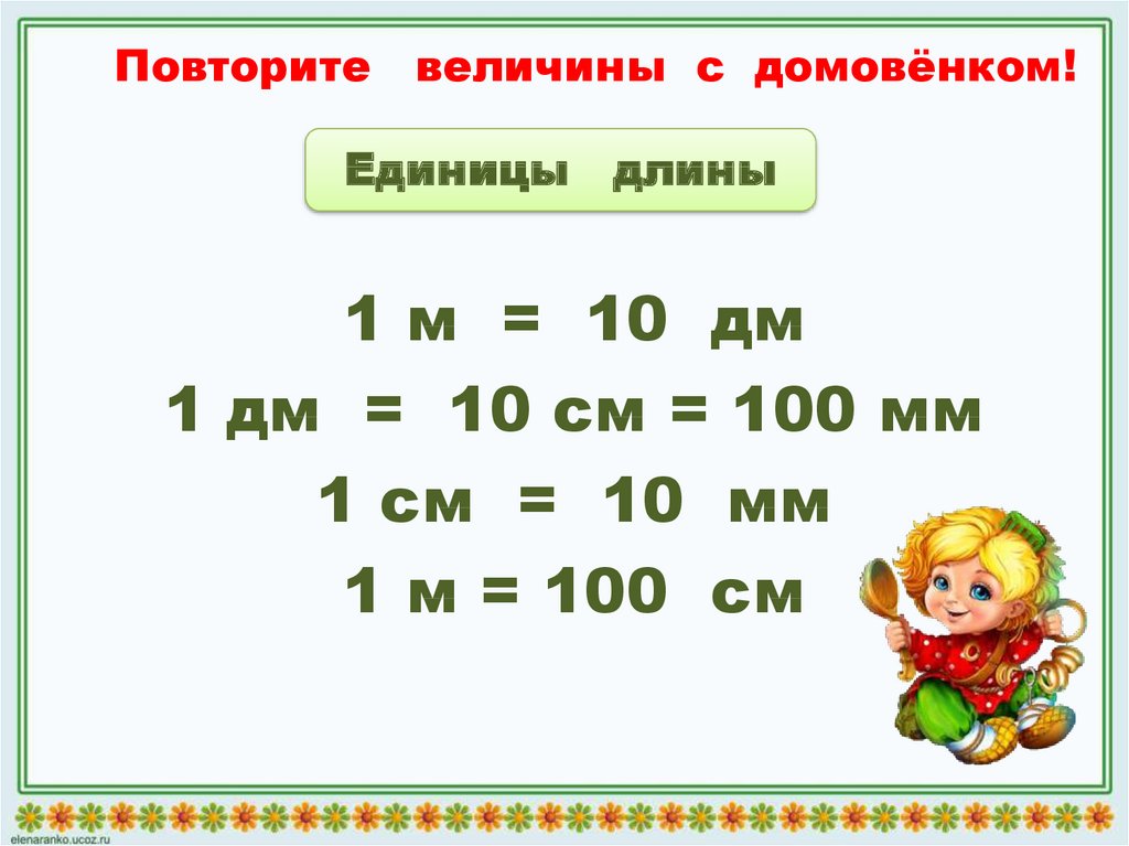 1 4 величины