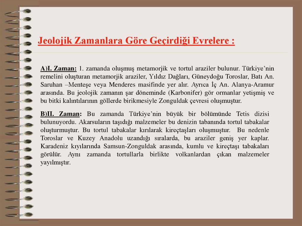 turki yen i n jeoloji k yapisina toplu bakis online presentation