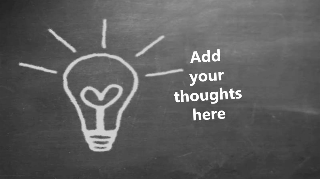 Add your thoughts here