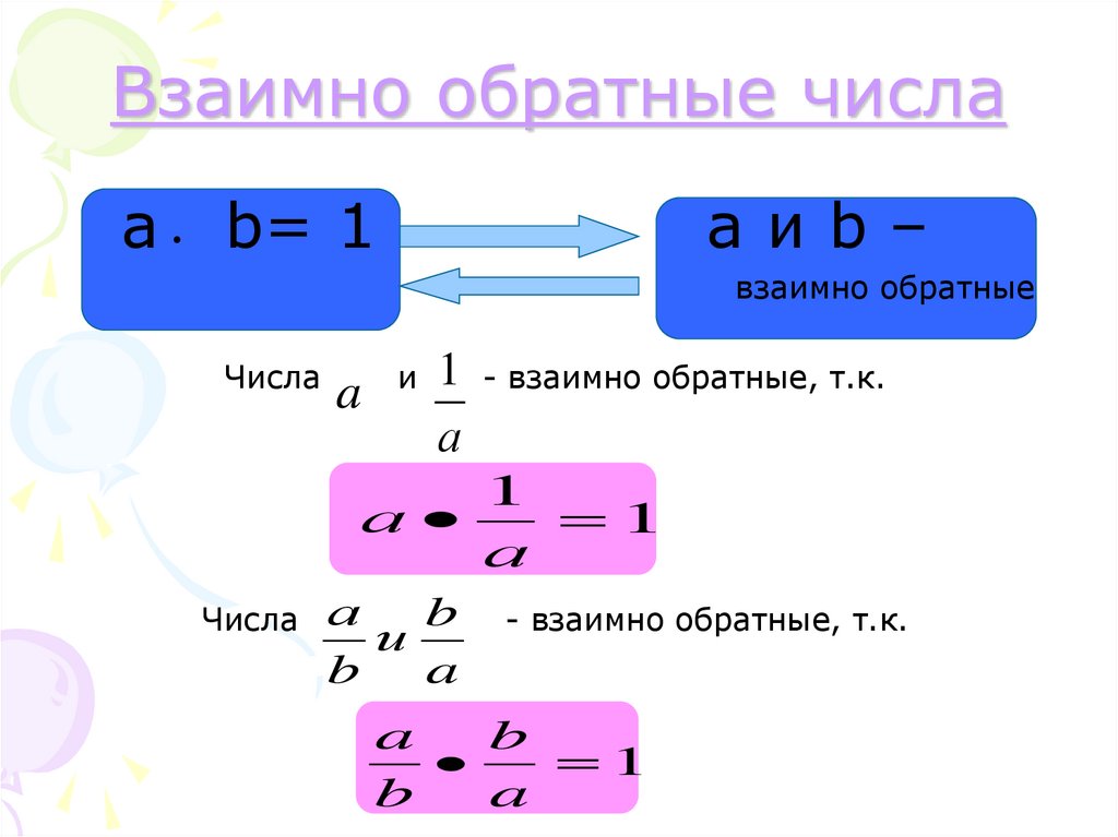 Что такое взаимно. Обратные числа определение. Взаимно обратные числа 5 класс примеры. Понятие взаимно обратных чисел. Взаимно обратные числа 6 класс примеры.