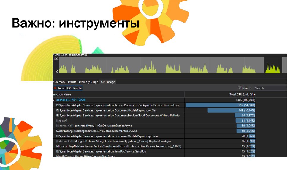 Важно: инструменты