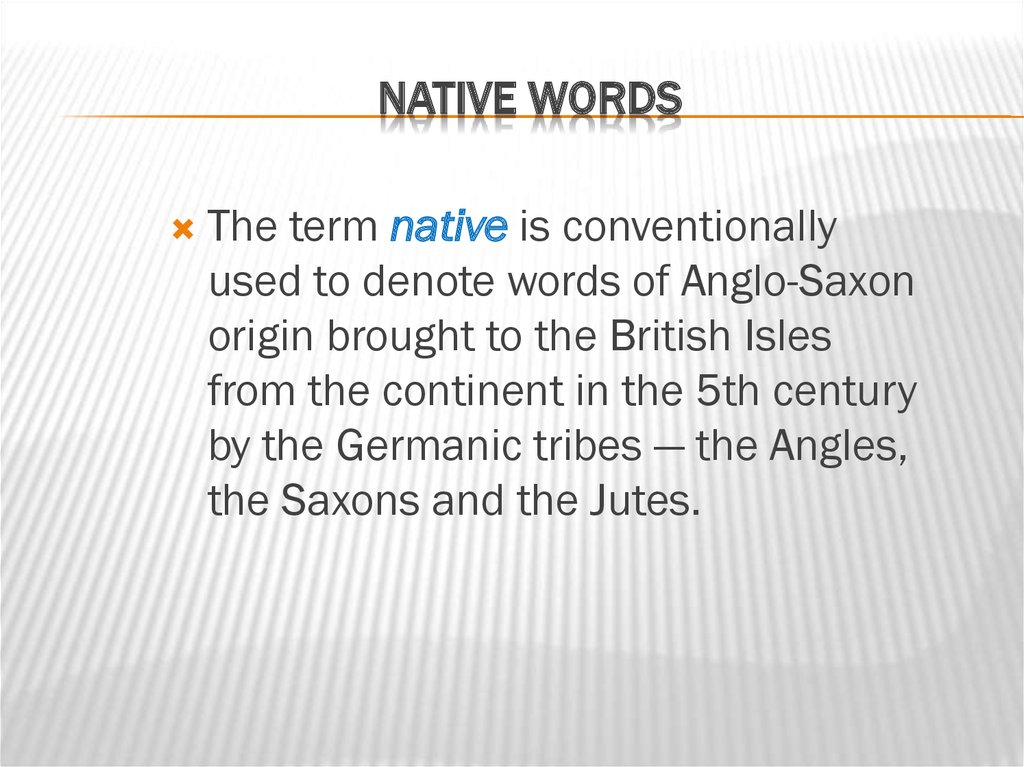 Etymology 