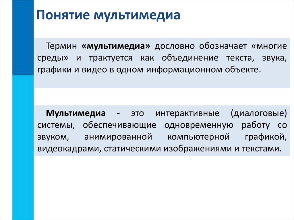 Требования к мультимедийной презентации