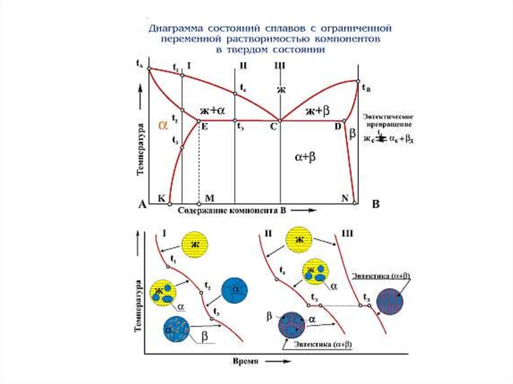 Диаграмма состояния твердого сплава. Диаграмма состояния сплавов с переменной растворимостью. Диаграмма сплавов с ограниченной растворимостью в твердом состоянии. Диаграмма состояния сплавов с неограниченной растворимостью. Диаграммы состояния с ограниченной взаимной растворимостью.