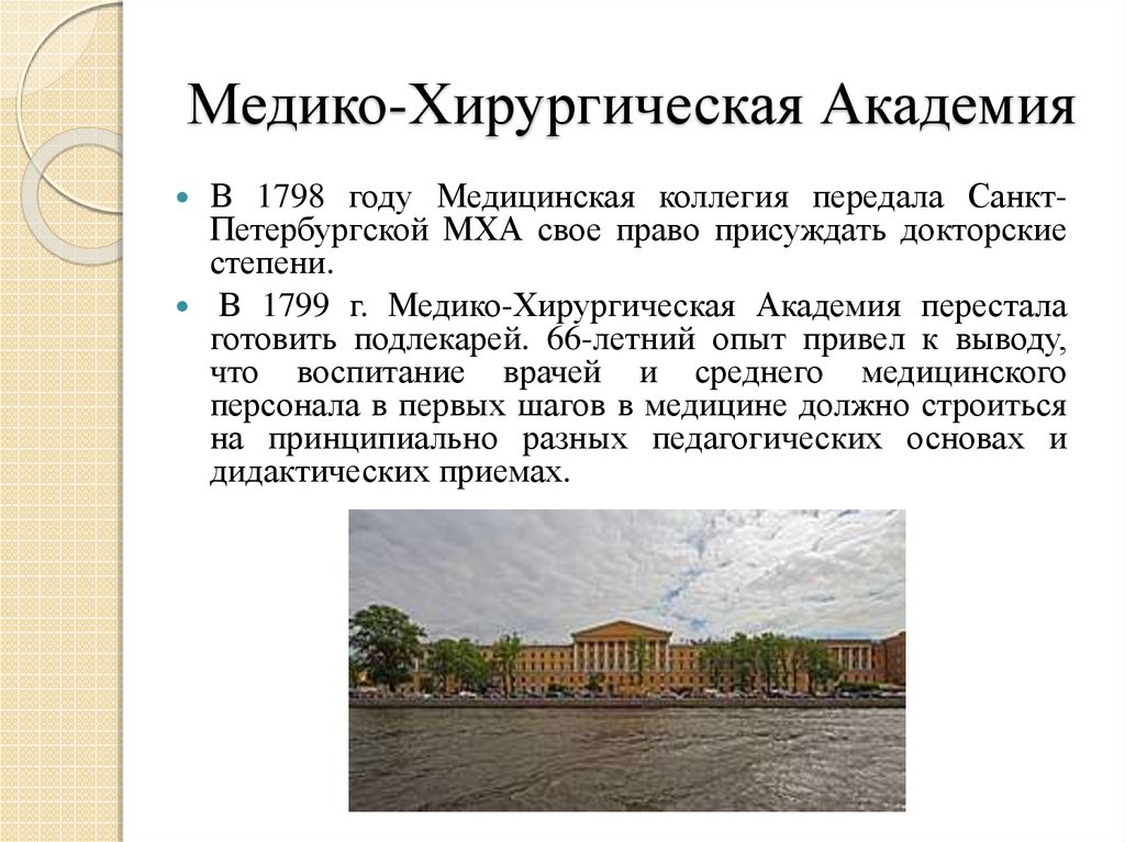 Медико-Хирургическая Академия