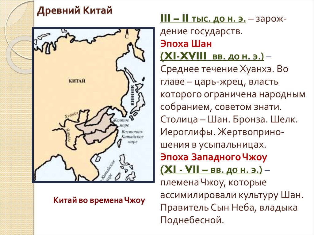 Презентация древний китай 10 класс история