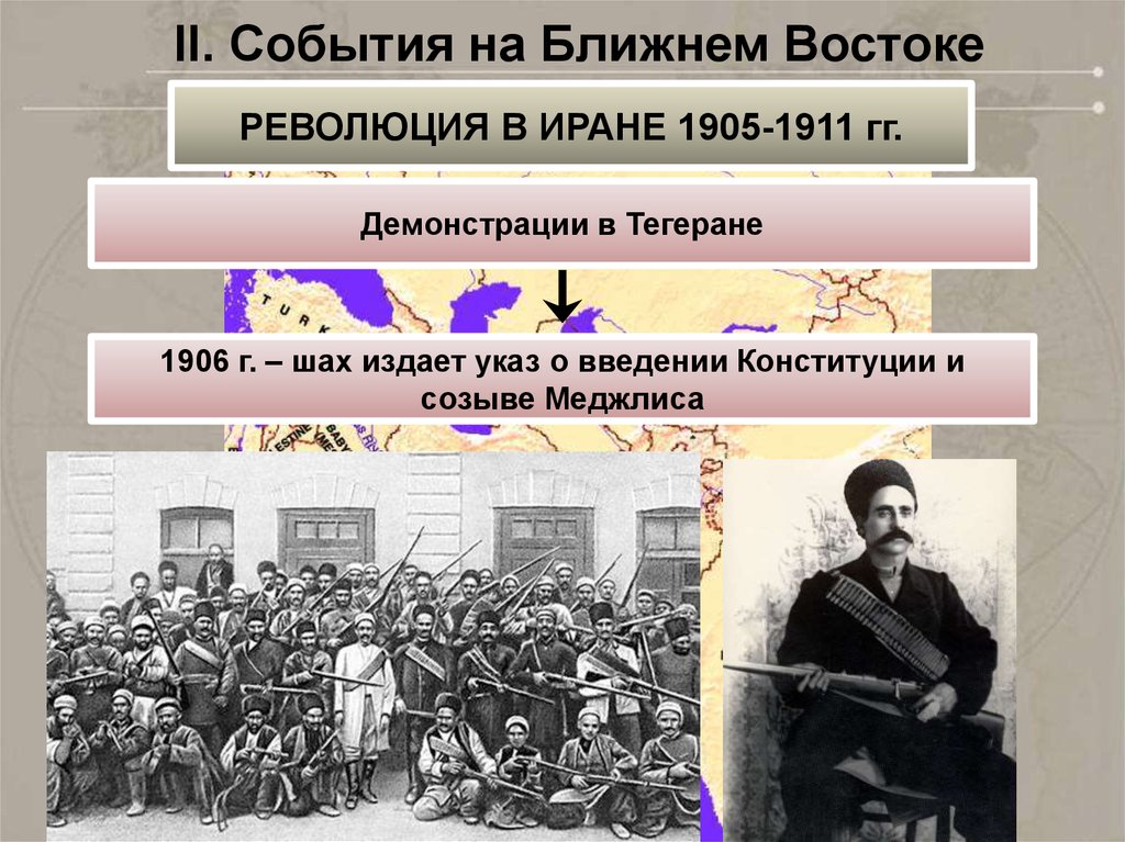 Какое событие произошло в 1911. Иранская революция 1905-1911 карта. Периоды иранской революции 1905-1911. Революция в Иране 1905-1911 таблица. Иранская революция 1905-1911 причины.