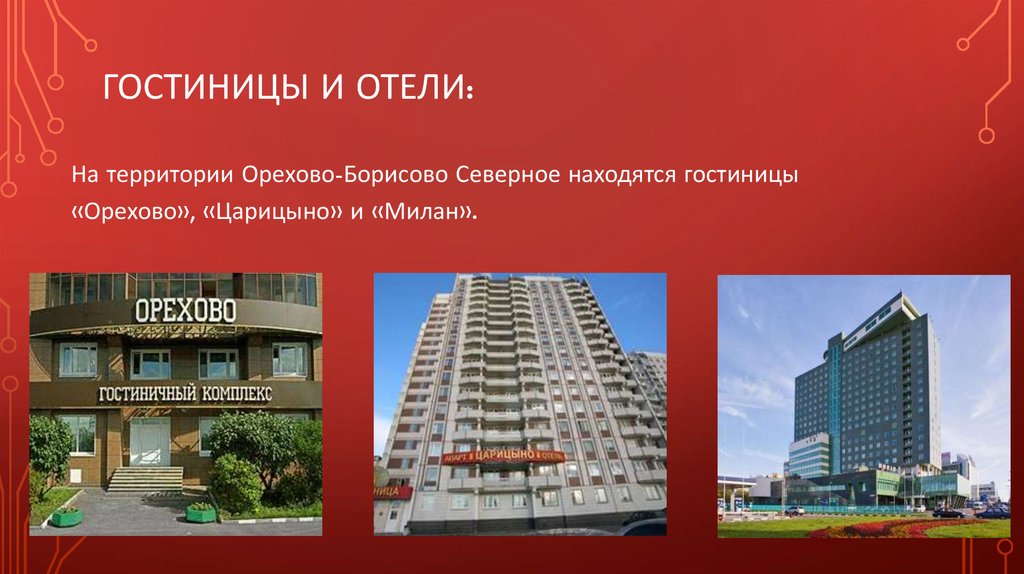 Гостиницы и отели: