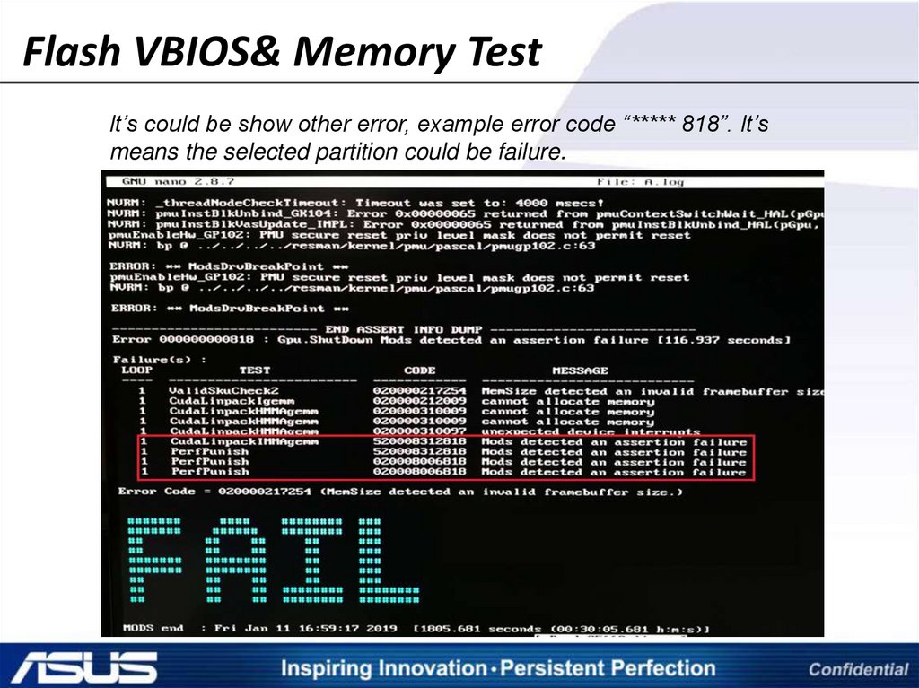 VGA Test 2019 online presentation