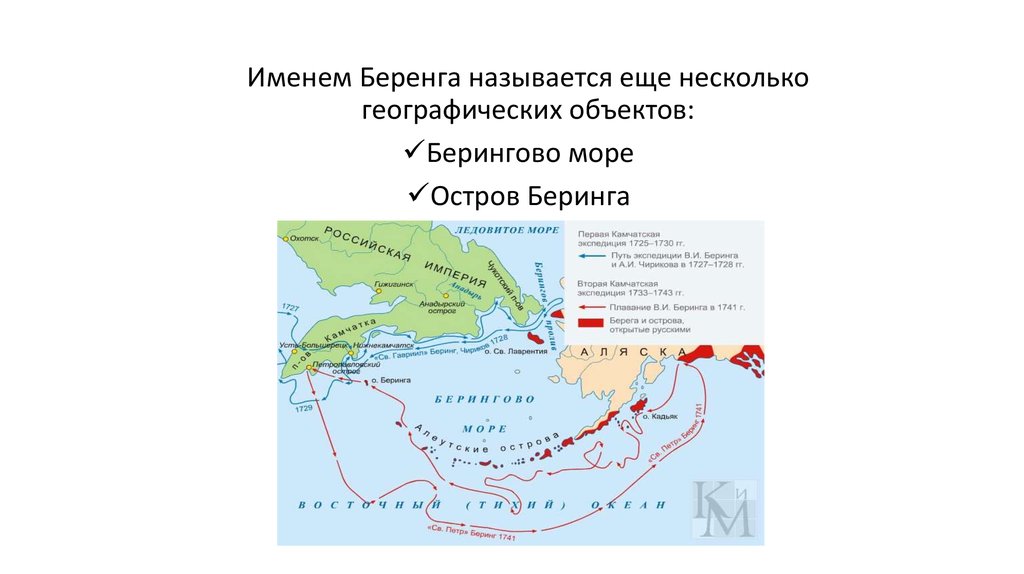 Берингов пролив экспедиция