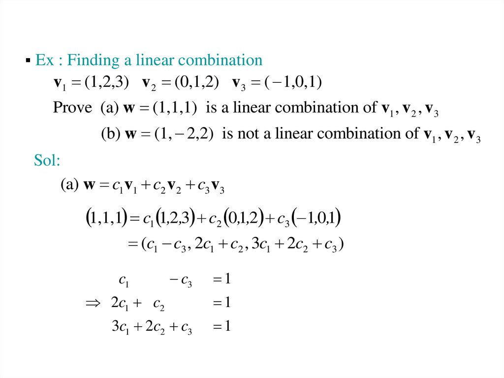 Vectors Lecture 8 Online Presentation