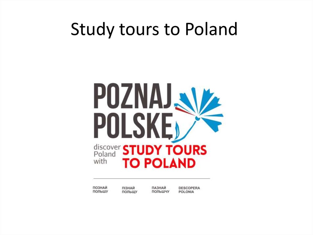 Study tours to Poland 