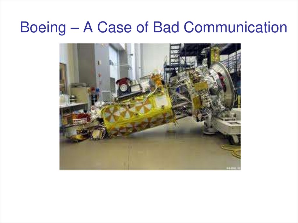Boeing – A Case of Bad Communication