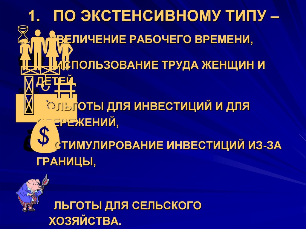 Использование экстенсивных технологий. Экстенсивное психологическое состояние что это.